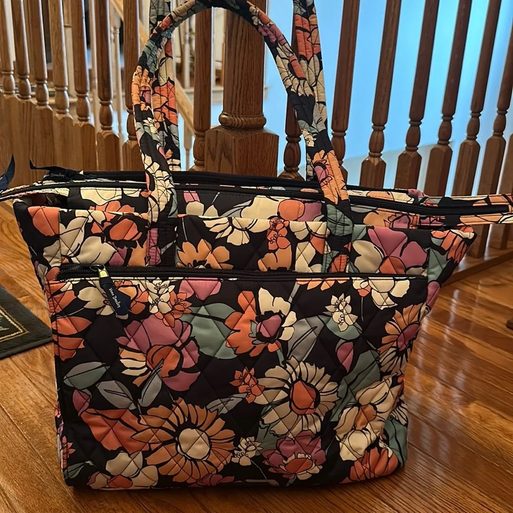 Vera Bradley Tote Computer Bag - Picture 2 of 8